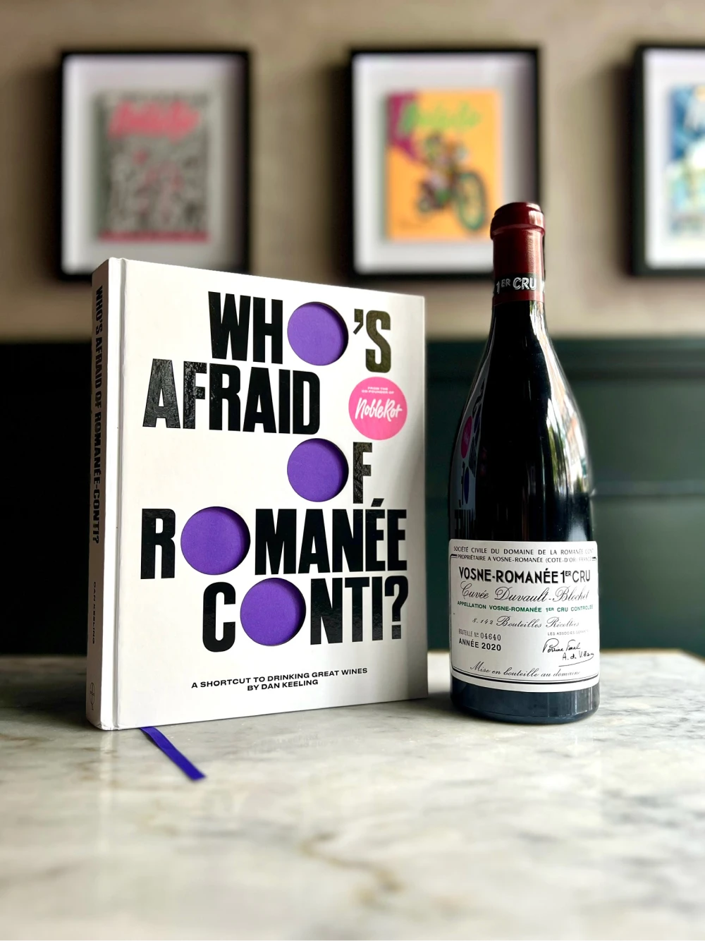 Win dinner with Dan & Mark and drink Domaine De La Romanée Conti!
